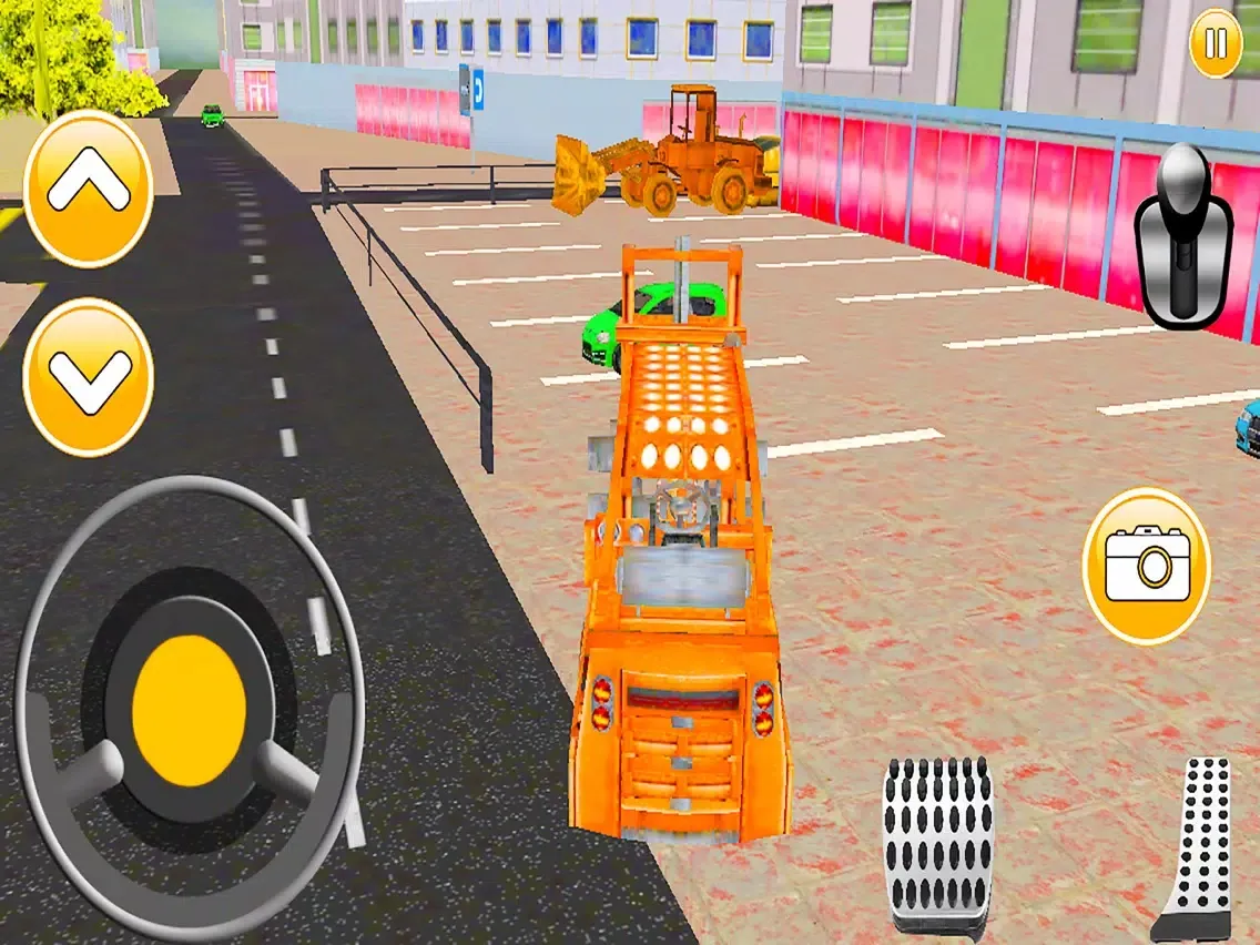 Capturas de pantalla de City Car Lifter Parking Game iPad 