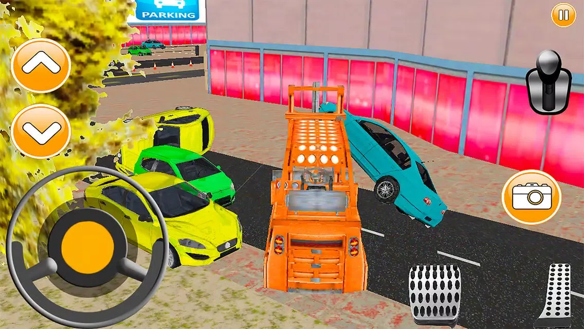 Capturas de pantalla de City Car Lifter Parking Game