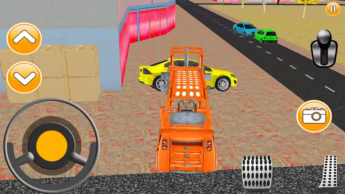 Capturas de pantalla de City Car Lifter Parking Game