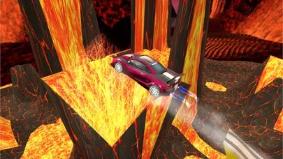Tangkapan layar Lava Car Stunt Challenge Racer