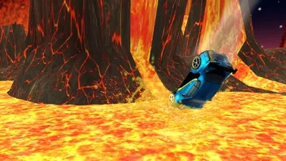Tangkapan layar Lava Car Stunt Challenge Racer