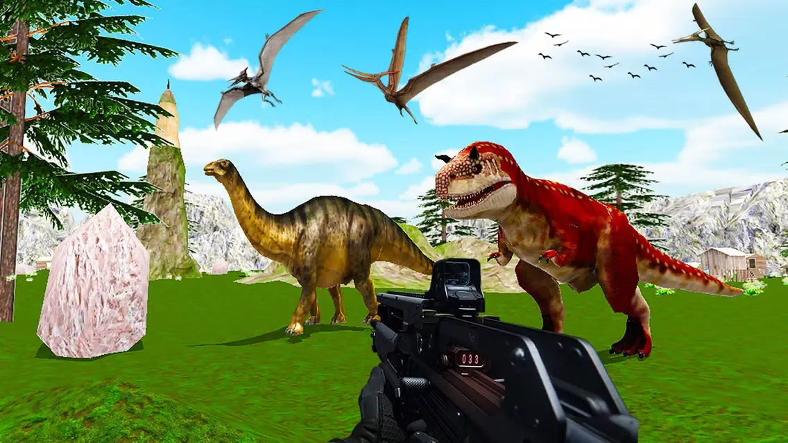 Dinosaur Attack Adventure sim Screenshots