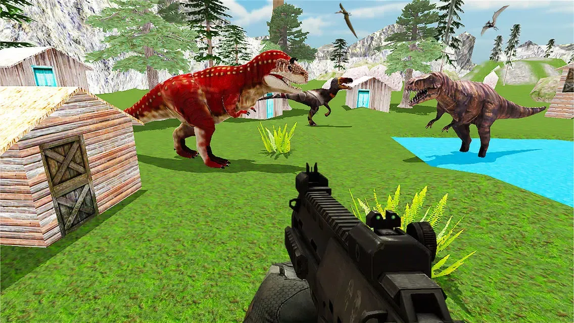 Dinosaur Attack Adventure sim Screenshots