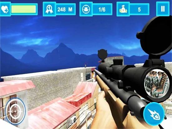 Tangkapan layar Commando Mission Sniper Shoot iPad 