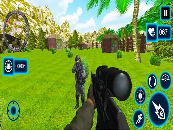 Commando Mission Sniper Shoot2 iPad Screenshots