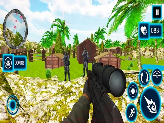 Commando Mission Sniper Shoot2 iPad Screenshots