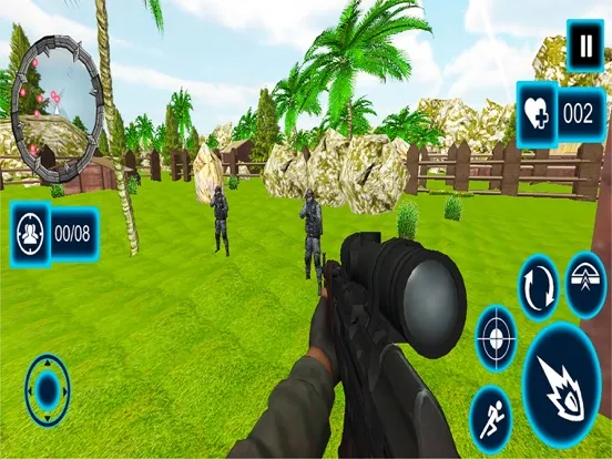 Commando Mission Sniper Shoot2 iPad Screenshots