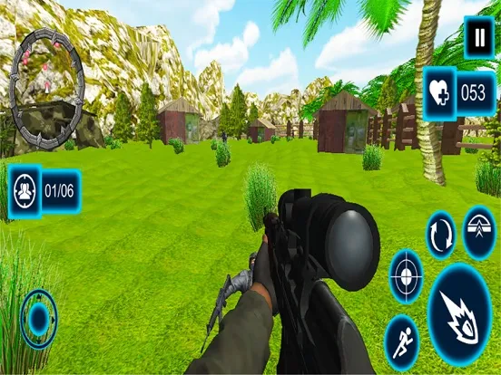 Commando Mission Sniper Shoot2 iPad Screenshots