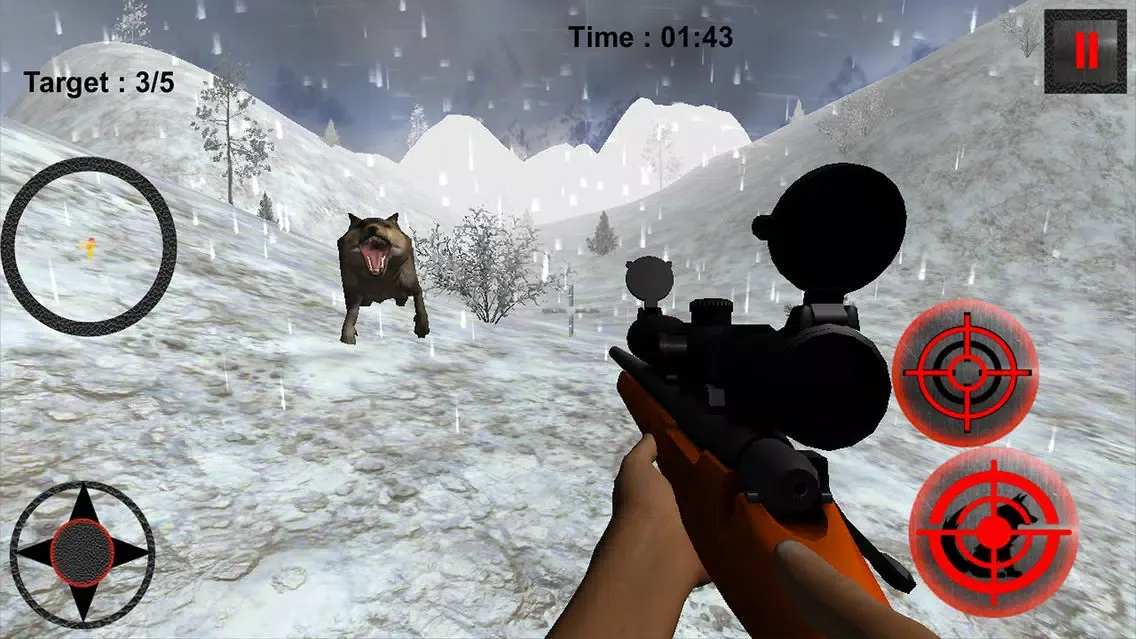 Wild Animal Hunting Wolf Shoot應用截圖