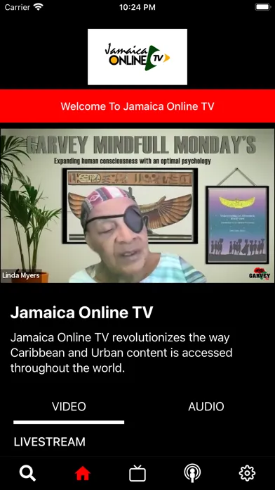 ภาพหน้าจอของ Jamaica Online TV