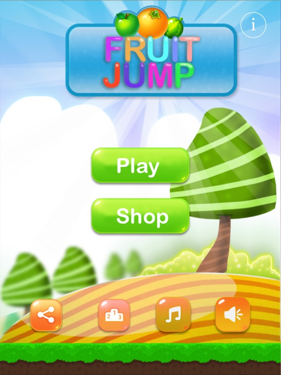ภาพหน้าจอของ Fruit Jump - drupe blast iPad 