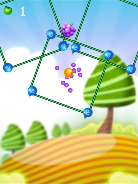 ภาพหน้าจอของ Fruit Jump - drupe blast iPad 