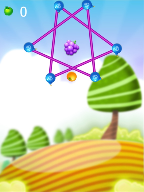 ภาพหน้าจอของ Fruit Jump - drupe blast iPad 