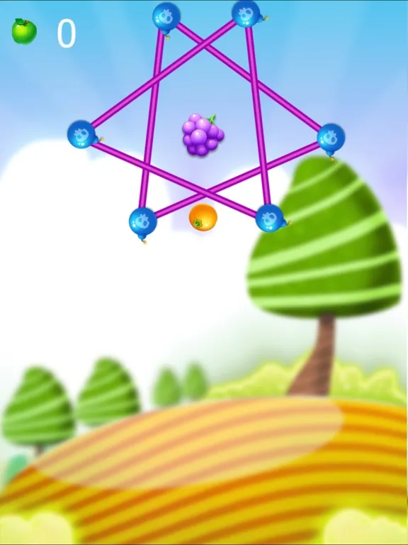 Fruit Jump - drupe blast iPad  스크린샷