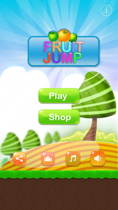 ภาพหน้าจอของ Fruit Jump - drupe blast