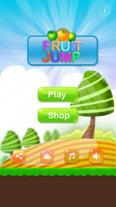 Fruit Jump - drupe blast 스크린샷
