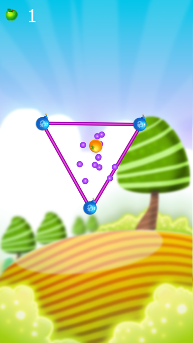 ภาพหน้าจอของ Fruit Jump - drupe blast