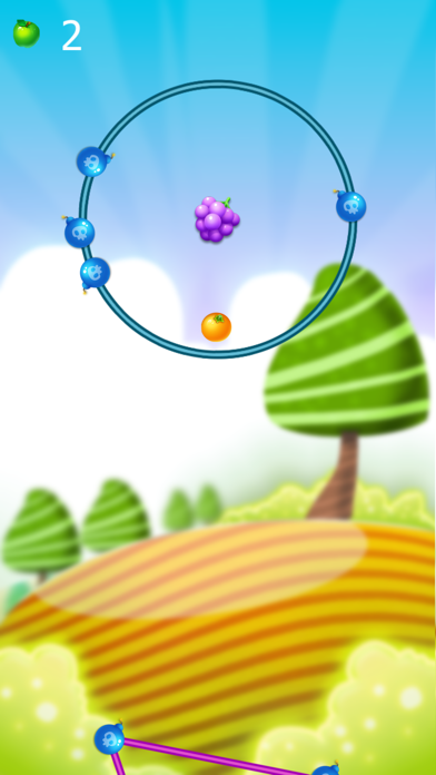 ภาพหน้าจอของ Fruit Jump - drupe blast