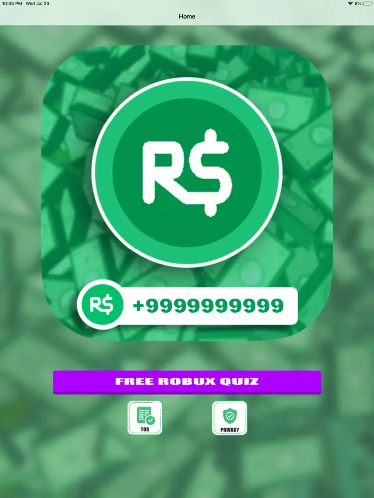 Robux Calculator for RBLOX iPad 應用截圖