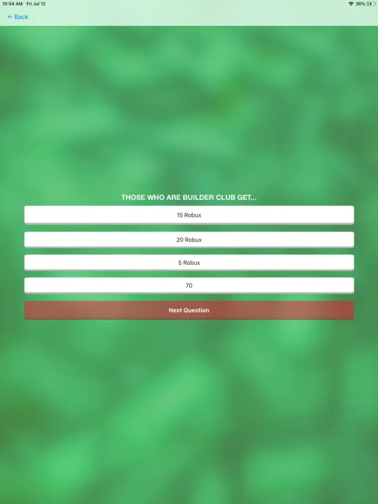 Robux Calculator for RBLOX iPad 應用截圖