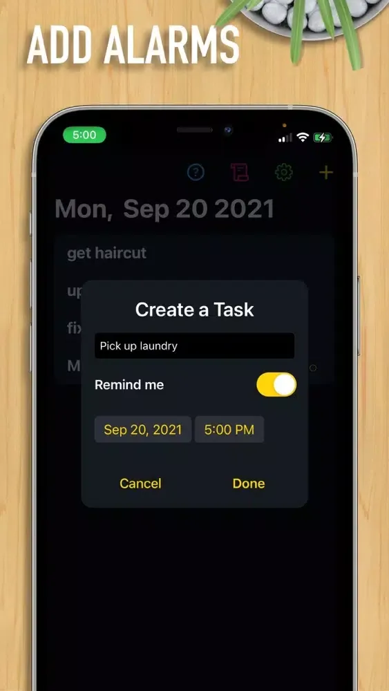 Скриншоты Task Master: todo list