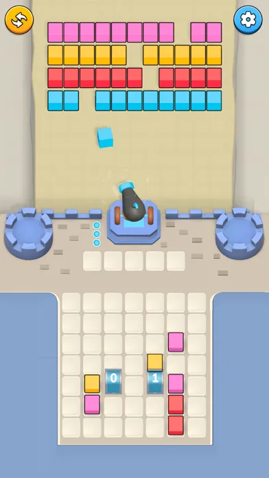 Captures d'écran de Jam Blocks Cannon Games