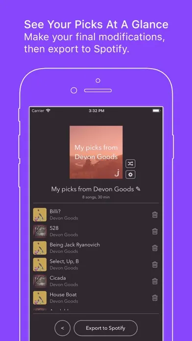 Capturas de pantalla de Jamblr - Discover New Music