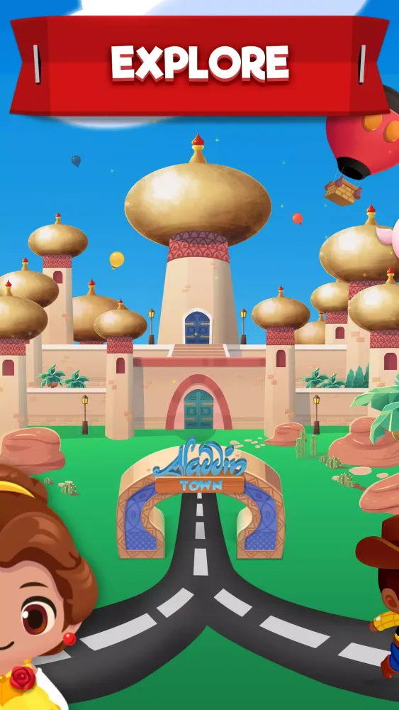 Disney Pop Town! Match 3 Games应用截图