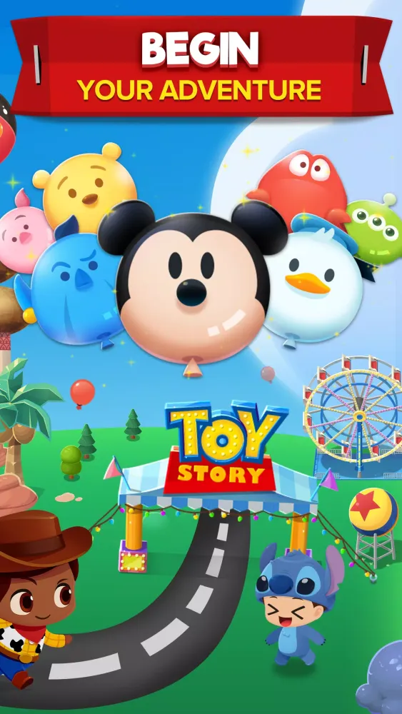 Disney Pop Town! Match 3 Games应用截图