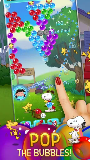 Bubble Shooter - Snoopy POP! Screenshots