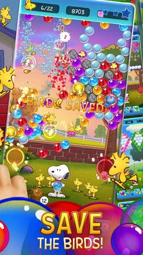 Bubble Shooter - Snoopy POP! Screenshots