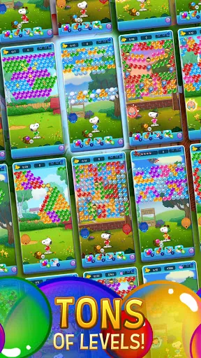 Bubble Shooter - Snoopy POP! Screenshots