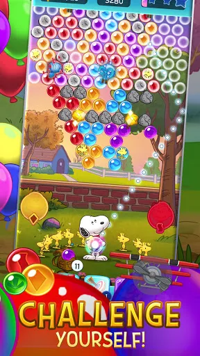 Bubble Shooter - Snoopy POP! Screenshots
