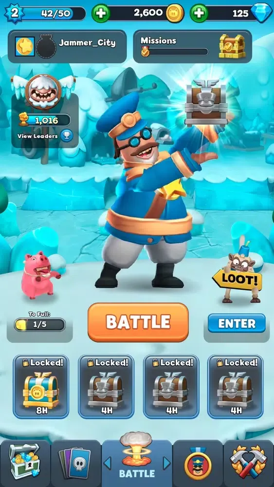 Tangkapan skrin World War Doh: Real Time PvP