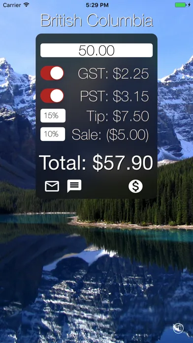 PlusTax - Canadian Sales Tax应用截图