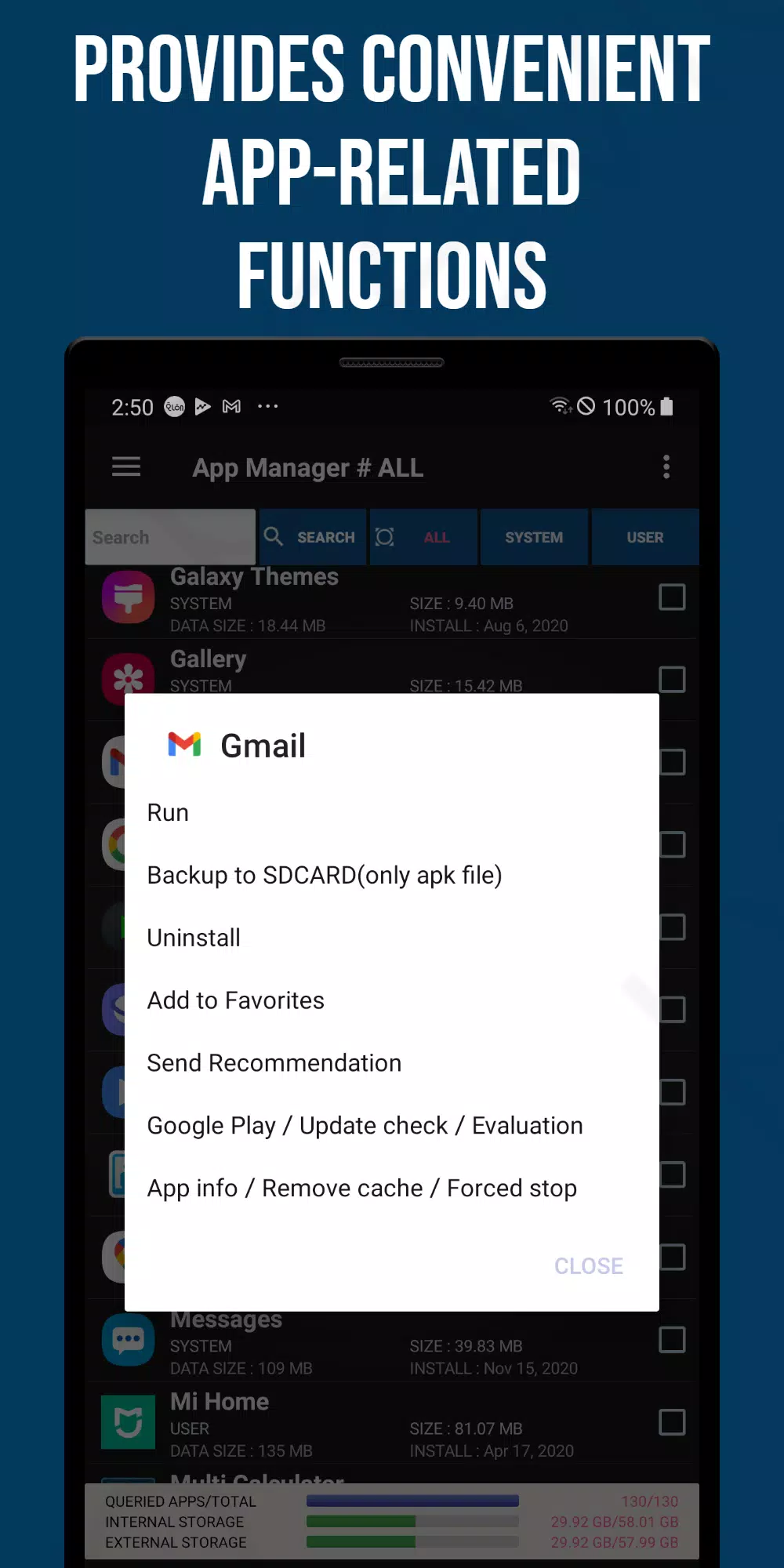 Smart App Manager Screenshots