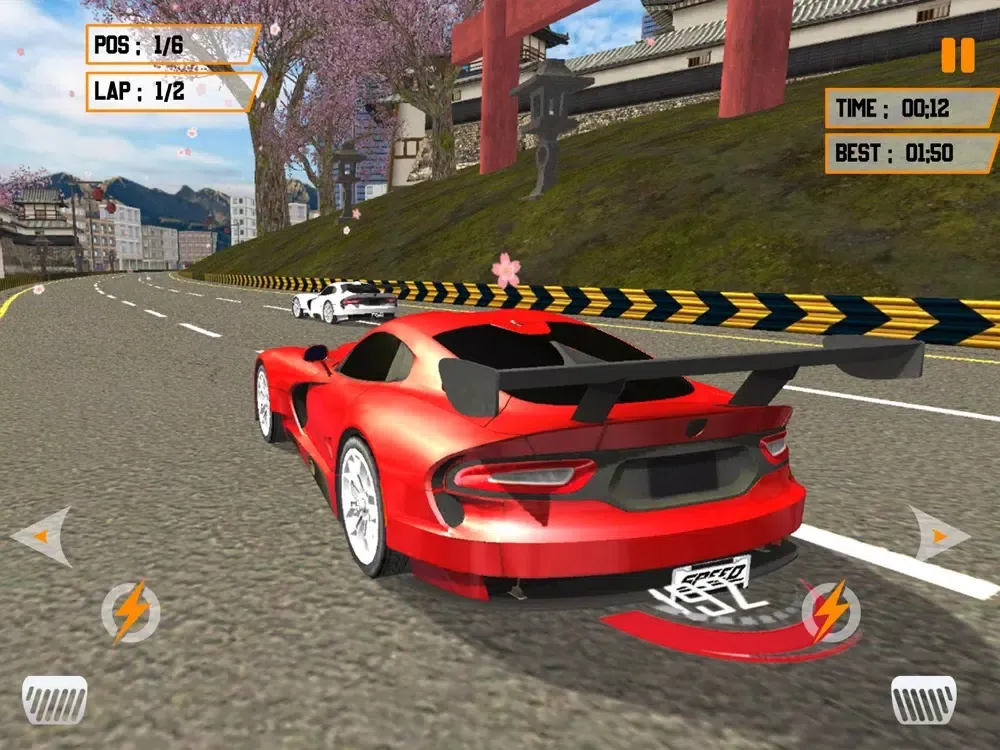 Street Car Racing Simulator 3D iPad  Screenshots