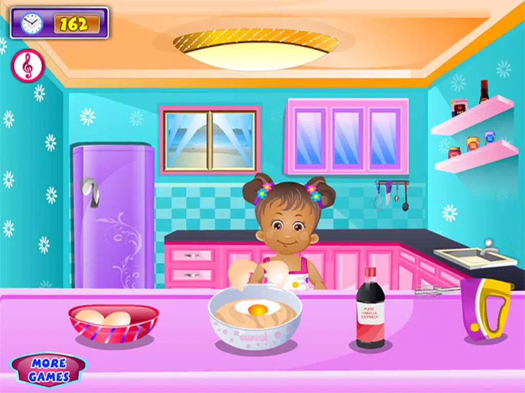 صور Little Girl Chef : Shopping & Cook Herself iPad 