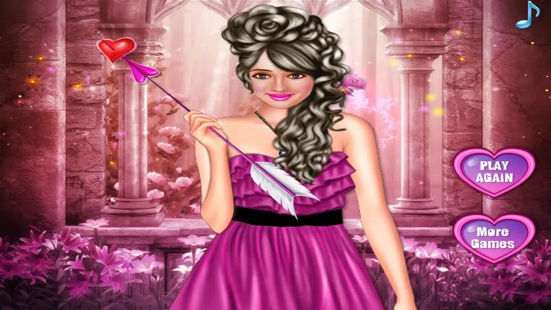 Capturas de tela do Valentine Dating Makeover