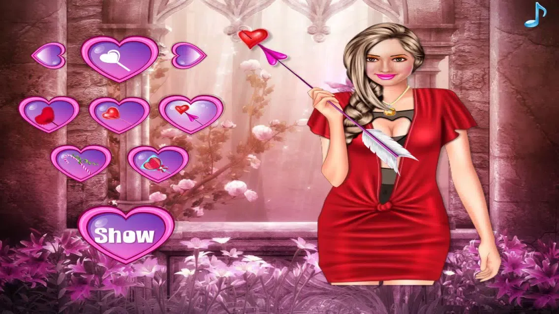 Capturas de tela do Valentine Dating Makeover