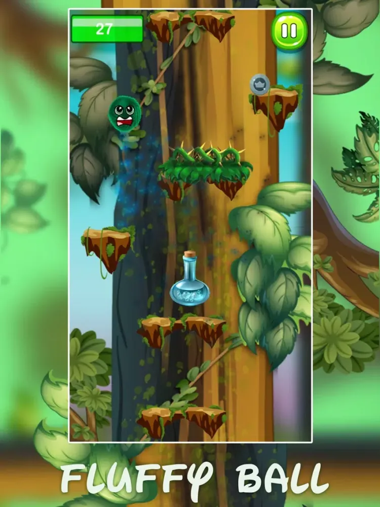 Captures d'écran de Fluffy Jump Ball iPad 