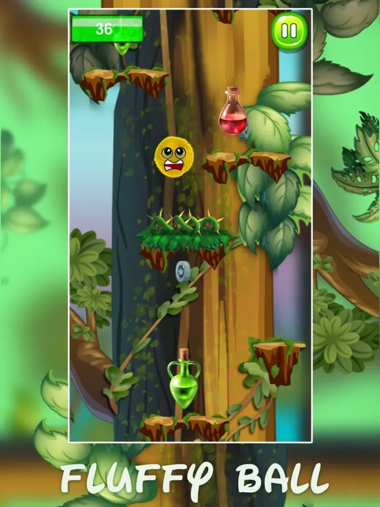 Captures d'écran de Fluffy Jump Ball iPad 