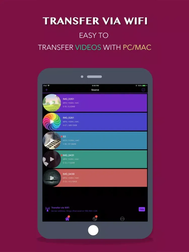 YT MP4 Video to MP3 Converter iPad 應用截圖