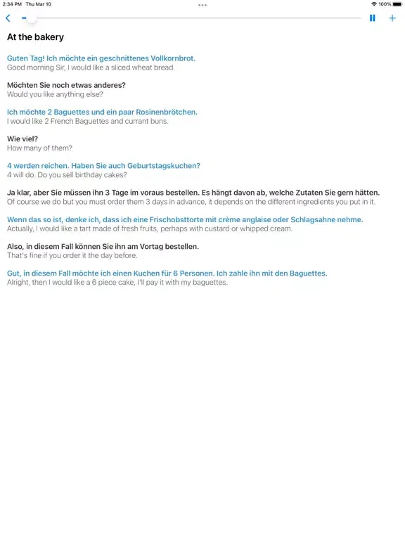 German Language Learning ⁺ iPad 應用截圖