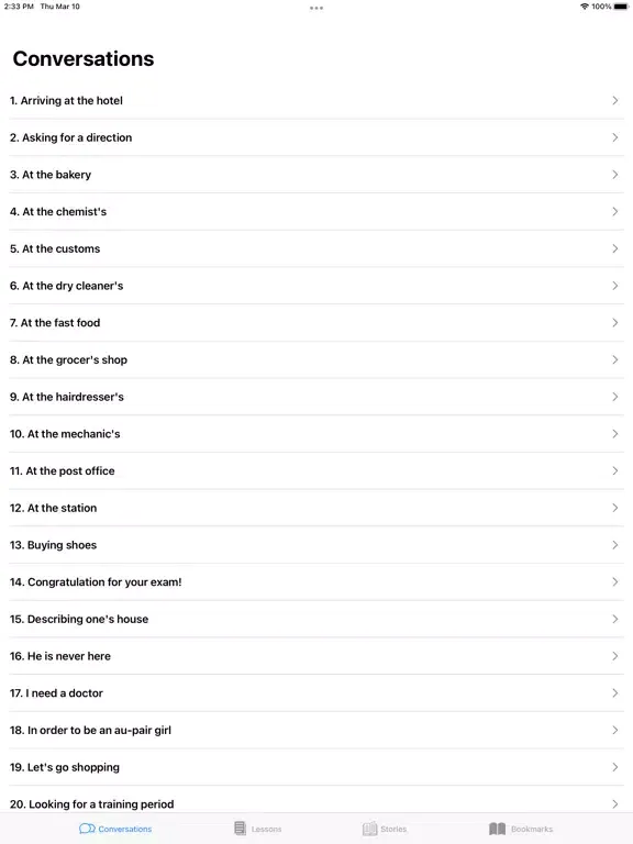 German Language Learning ⁺ iPad 應用截圖