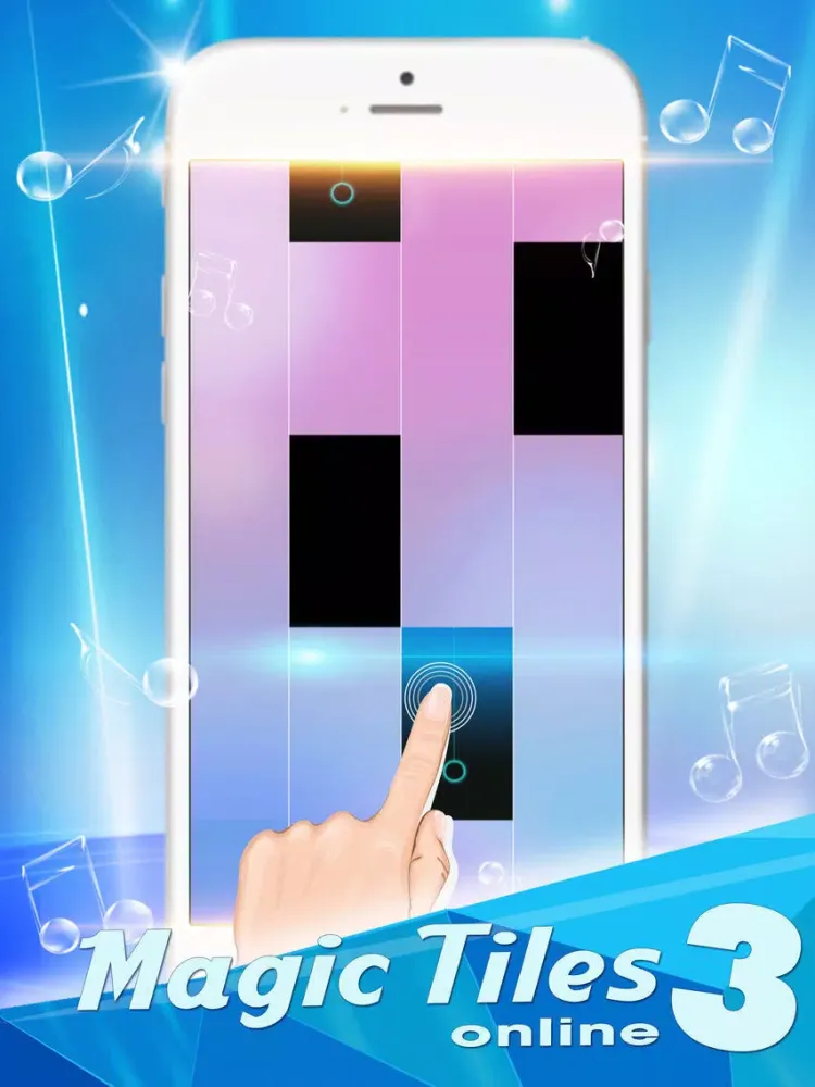 Tangkapan skrin White Tiles Can't Tap - Piano Games iPad 