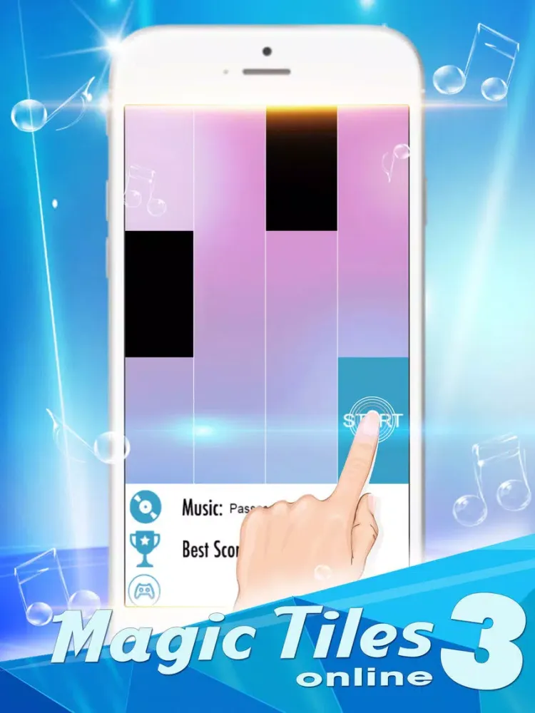 Tangkapan skrin White Tiles Can't Tap - Piano Games iPad 