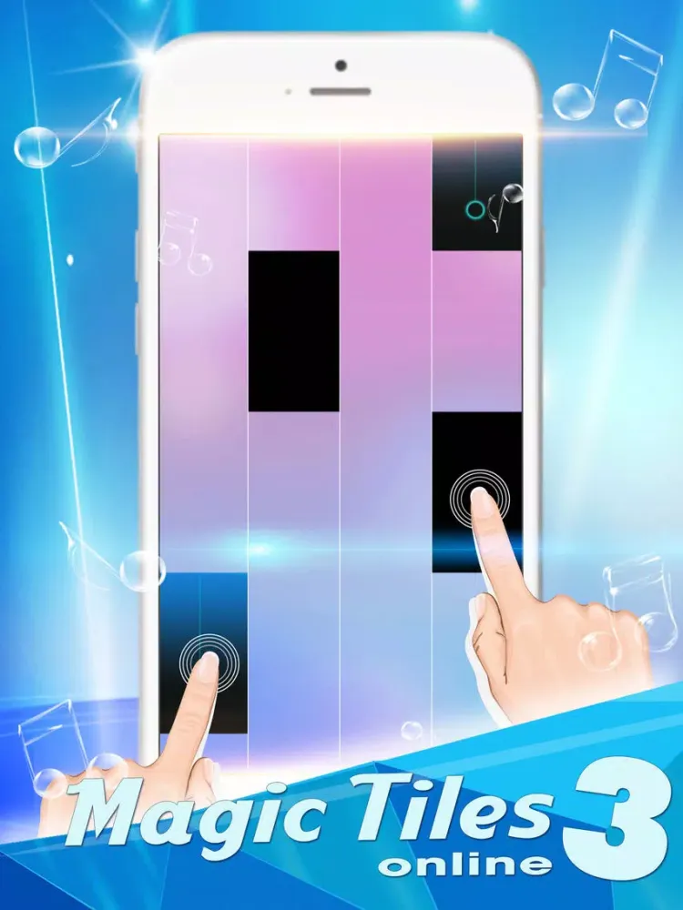 Tangkapan skrin White Tiles Can't Tap - Piano Games iPad 