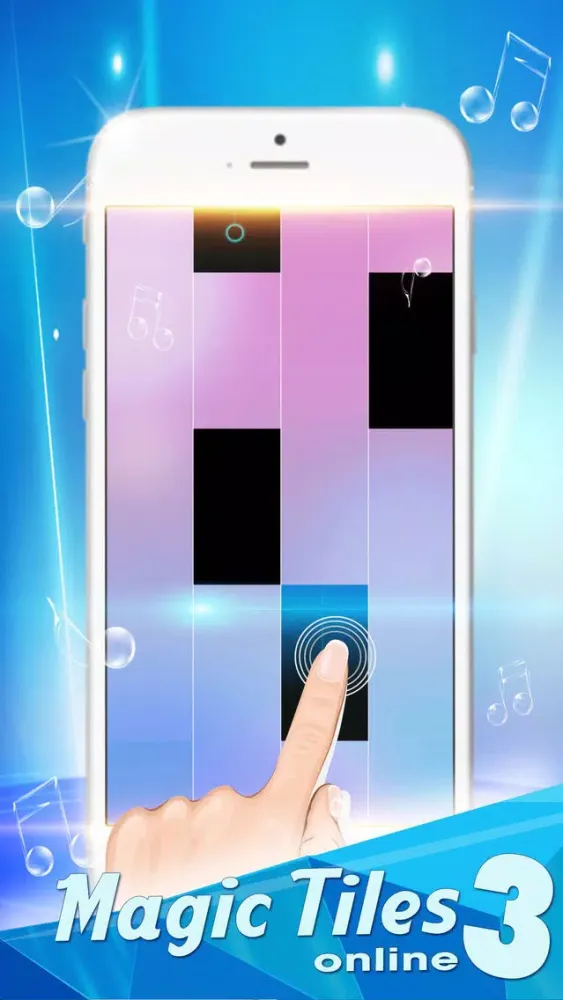 Tangkapan skrin White Tiles Can't Tap - Piano Games