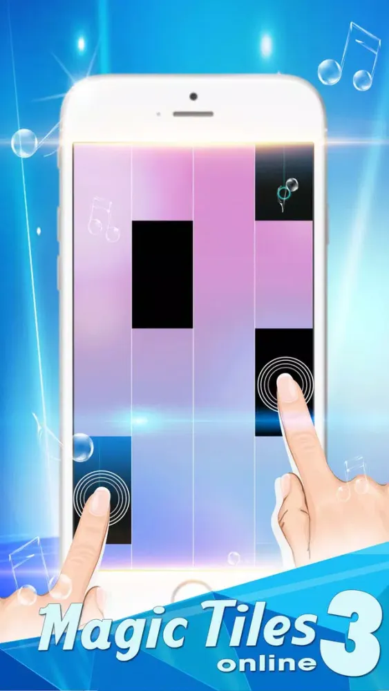 Tangkapan skrin White Tiles Can't Tap - Piano Games